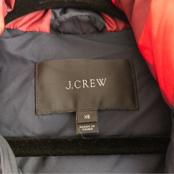 J. Crew Buffalo Plaid Down Excursion Vest - Picture 6 of 13